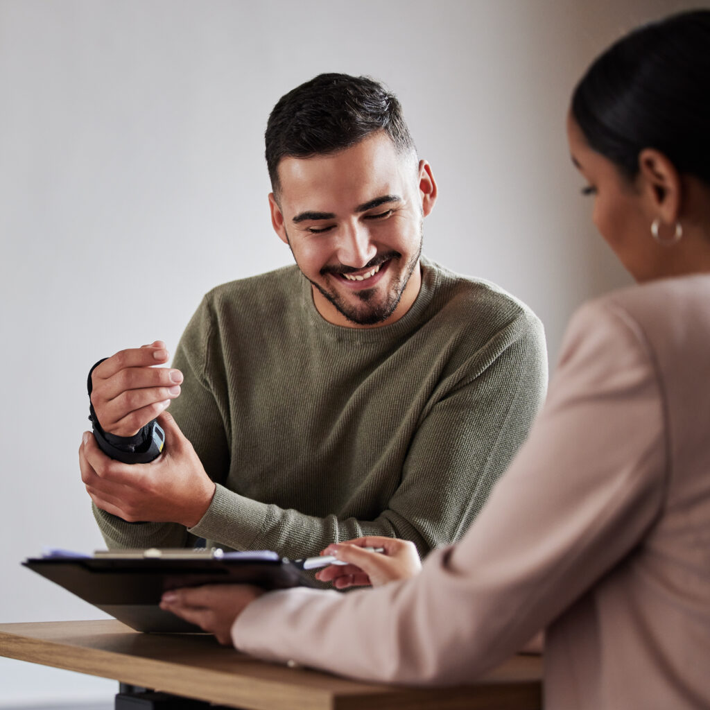 talking with an Emberhaven therapist